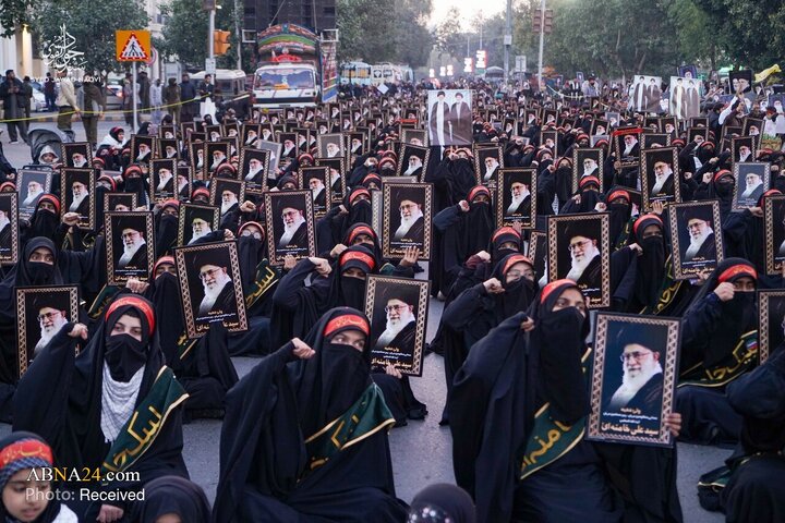 راهپیمایی حمایت از انقلاب اسلامی و امام خامنه‌ای در لاهور، پاکستان