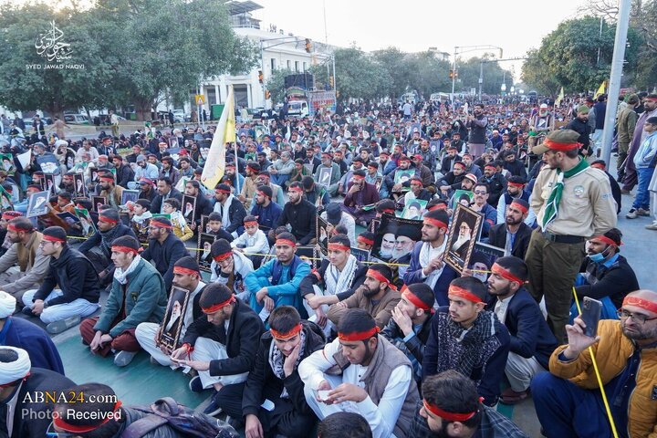 راهپیمایی حمایت از انقلاب اسلامی و امام خامنه‌ای در لاهور، پاکستان