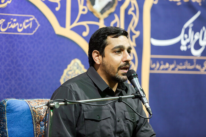 مناجات شبانه زائران حرم بانوی کرامت در «شب‌های بندگی»