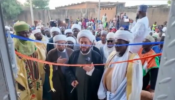 ویدیو | افتتاح مدرسۀ اسلامی امام حسین(ع) در شهر مرادی نیجریه