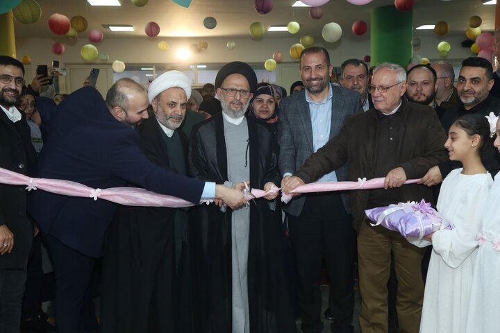 تقرير مصور/ جانب من الحضور في افتتاح قاعة رياضية وحديقة ومعرض في مجمع دوحة المبرات بلبنان