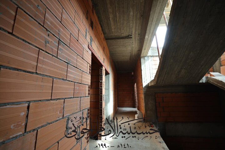 Informe fotográfico | La Husayniyah del Imam al-Khoei en Kerbala alcanza etapas avanzadas de construcción