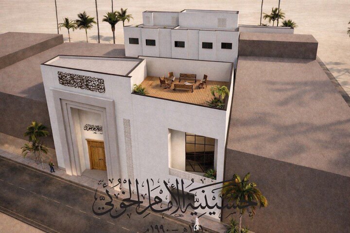 Informe fotográfico | La Husayniyah del Imam al-Khoei en Kerbala alcanza etapas avanzadas de construcción