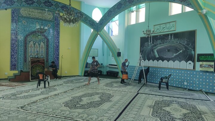 Informe fotográfico | Limpieza y preparación de la Mezquita del Imam Ali en Curitiba, Brasil, de cara al bendito mes de Ramadán