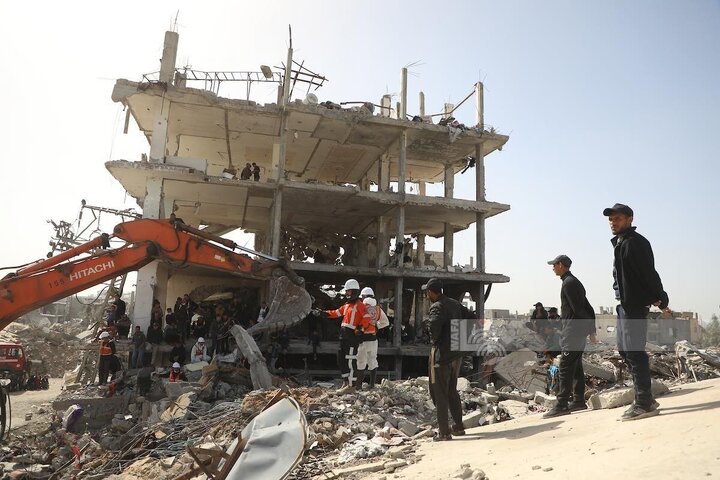 Informe fotográfico | Recuperados los cuerpos de 67 miembros de la familia Abu Nasser tras 474 días bajo los escombros en Gaza