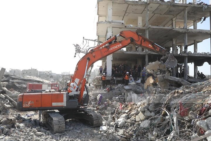 Informe fotográfico | Recuperados los cuerpos de 67 miembros de la familia Abu Nasser tras 474 días bajo los escombros en Gaza