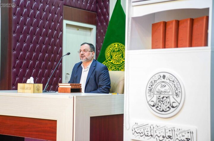 تقرير مصور/ إزاحة الستار موسوعة فهرس مخطوطات مكتبة كاشف الغطاء العامة في العتبة العلوية المقدسة