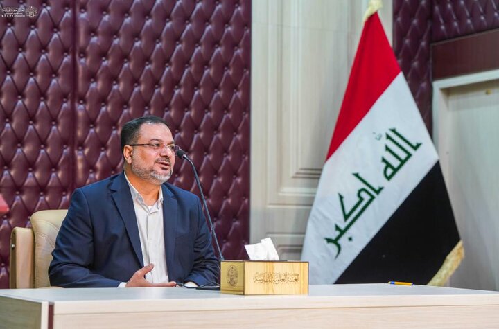 تقرير مصور/ إزاحة الستار موسوعة فهرس مخطوطات مكتبة كاشف الغطاء العامة في العتبة العلوية المقدسة