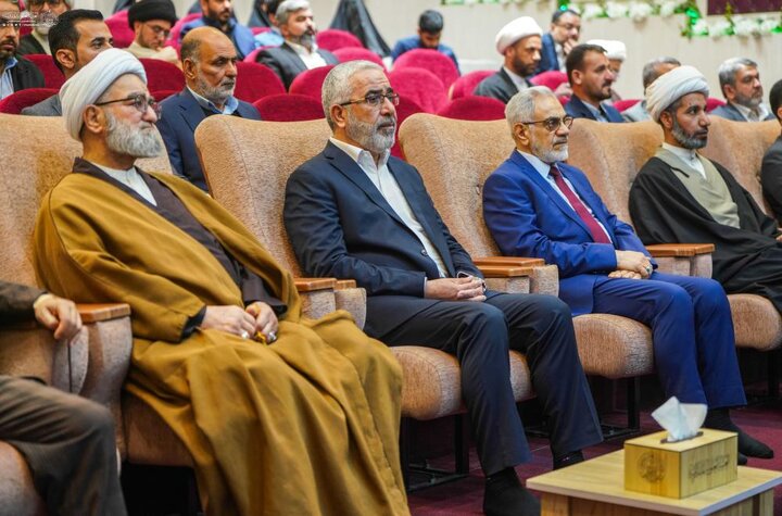 تقرير مصور/ إزاحة الستار موسوعة فهرس مخطوطات مكتبة كاشف الغطاء العامة في العتبة العلوية المقدسة