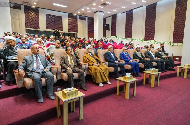 تقرير مصور/ إزاحة الستار موسوعة فهرس مخطوطات مكتبة كاشف الغطاء العامة في العتبة العلوية المقدسة