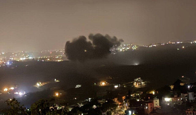 Zionist terrorist army launches a series of raids on sites in southern Lebanon