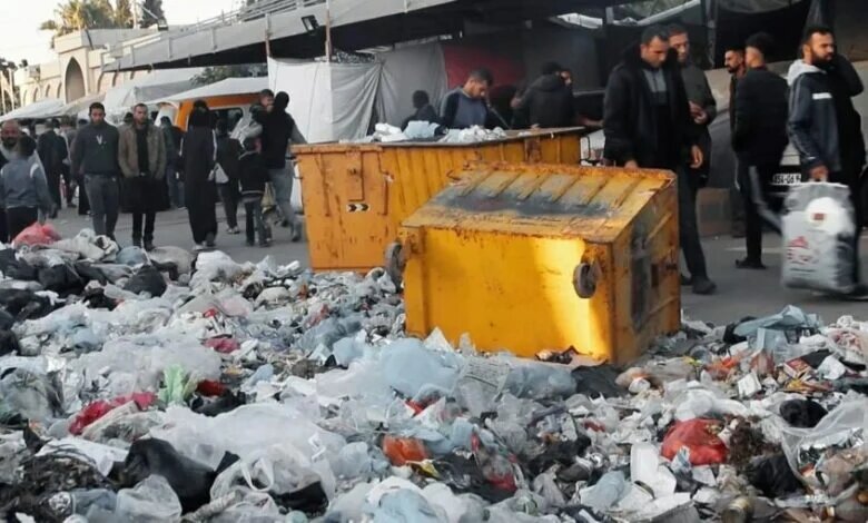 وقوع فاجعه بهداشتی در فلسطین!