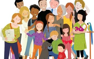 A "família" é a virtude de dar importância às relações familiares como a base da sociedade