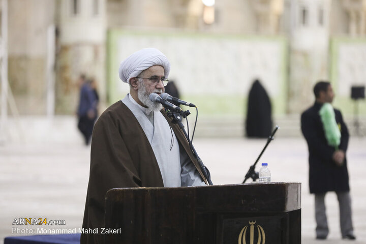 မဂျ်မအ်အေ ဂျဟာနီ အဲဟ်လေ့ဘိုက် (သ) (အ.စ) ၏ အထွေထွေ အတွင်းရေးမှူးချုပ် နှင့် ဝန်ထမ်းများသည် အေမာမ်ခိုမေနီ (ရ.ဟ) အတွေးအခေါ်များအပေါ်  ပြန်လည် ကတိသစ္စာပြု ။ ။ Photos