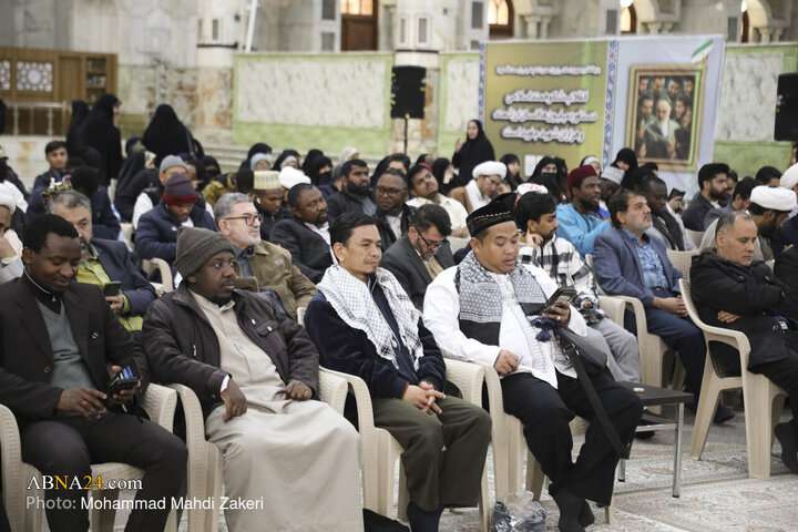 မဂျ်မအ်အေ ဂျဟာနီ အဲဟ်လေ့ဘိုက် (သ) (အ.စ) ၏ အထွေထွေ အတွင်းရေးမှူးချုပ် နှင့် ဝန်ထမ်းများသည် အေမာမ်ခိုမေနီ (ရ.ဟ) အတွေးအခေါ်များအပေါ်  ပြန်လည် ကတိသစ္စာပြု ။ ။ Photos