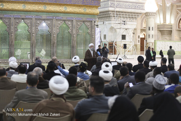 မဂျ်မအ်အေ ဂျဟာနီ အဲဟ်လေ့ဘိုက် (သ) (အ.စ) ၏ အထွေထွေ အတွင်းရေးမှူးချုပ် နှင့် ဝန်ထမ်းများသည် အေမာမ်ခိုမေနီ (ရ.ဟ) အတွေးအခေါ်များအပေါ်  ပြန်လည် ကတိသစ္စာပြု ။ ။ Photos