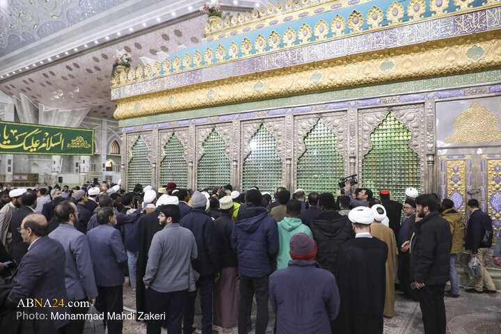 မဂျ်မအ်အေ ဂျဟာနီ အဲဟ်လေ့ဘိုက် (သ) (အ.စ) ၏ အထွေထွေ အတွင်းရေးမှူးချုပ် နှင့် ဝန်ထမ်းများသည် အေမာမ်ခိုမေနီ (ရ.ဟ) အတွေးအခေါ်များအပေါ်  ပြန်လည် ကတိသစ္စာပြု ။ ။ Photos