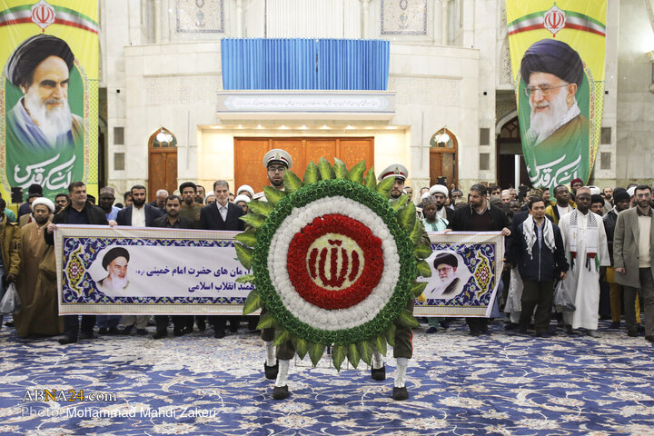 မဂျ်မအ်အေ ဂျဟာနီ အဲဟ်လေ့ဘိုက် (သ) (အ.စ) ၏ အထွေထွေ အတွင်းရေးမှူးချုပ် နှင့် ဝန်ထမ်းများသည် အေမာမ်ခိုမေနီ (ရ.ဟ) အတွေးအခေါ်များအပေါ်  ပြန်လည် ကတိသစ္စာပြု ။ ။ Photos