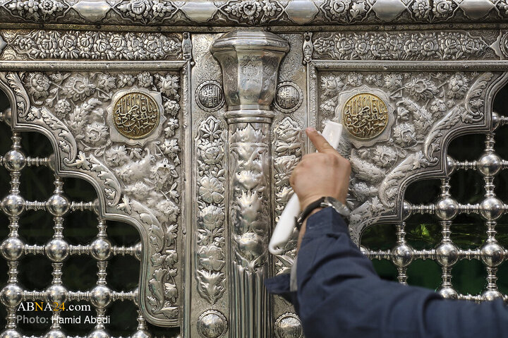 Photos: Cleaning Ceremony of Sacred Mausoleum of Hazrat Masoumeh Holy Shrine