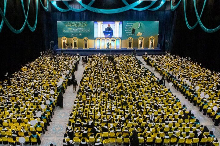 تقرير مصور/ اختتام فعاليات حفل التكليف المركزي الثامن بمشاركة أكثر من 6 آلاف تلميذة في كربلاء