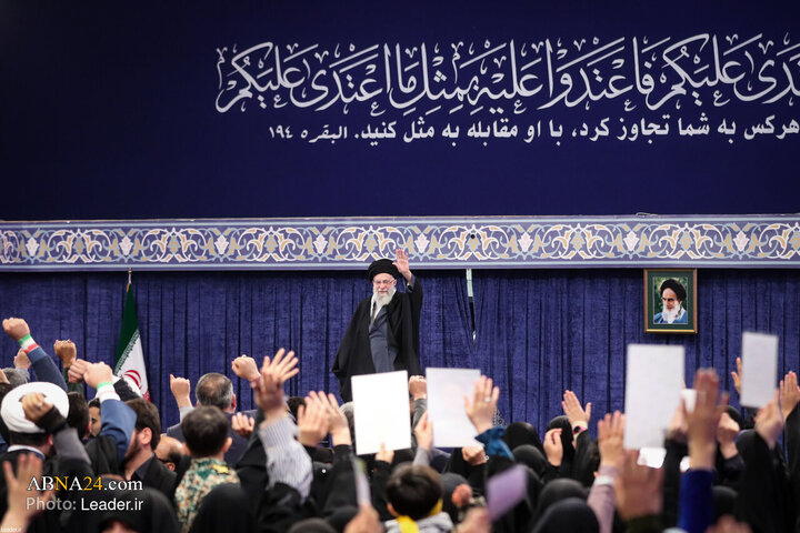 دیدار مردم آذربایجان شرقی با رهبر معظم انقلاب