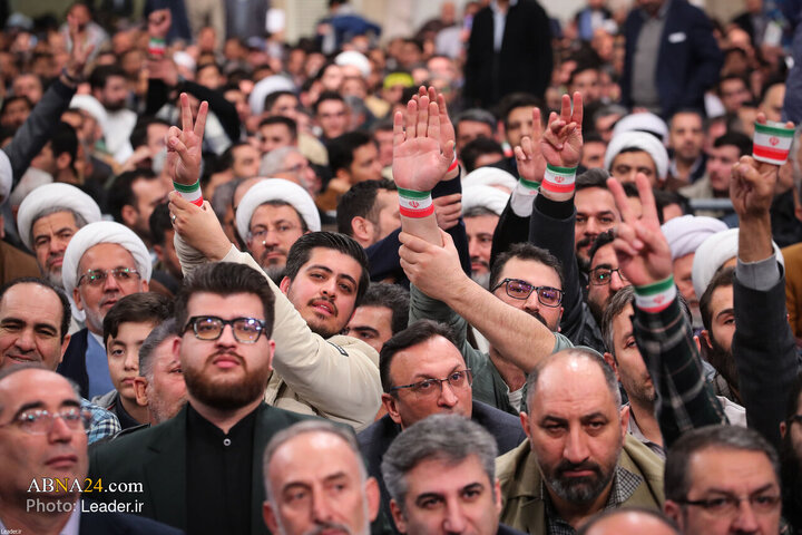 دیدار مردم آذربایجان شرقی با رهبر معظم انقلاب