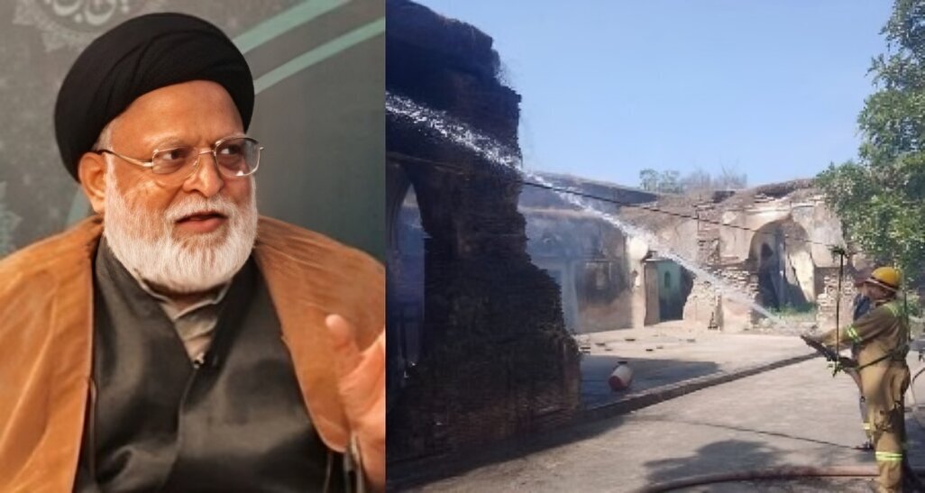 Indian Cleric: Arson Attack on Husayniyya a Serious Alarm for Religious Coexistence