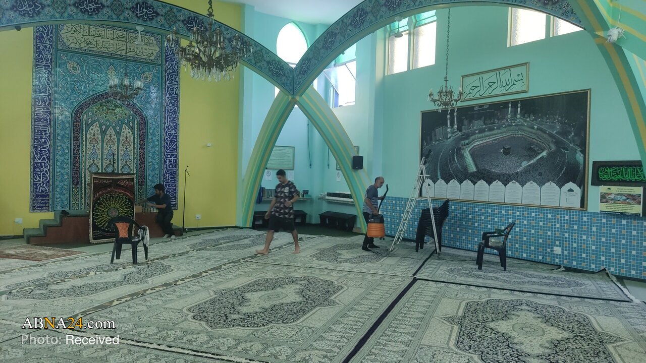 تصاویر | برزیل؛ آمادهسازی و نظافت مسجد امام علی(ع) در آستانۀ ماه رمضان