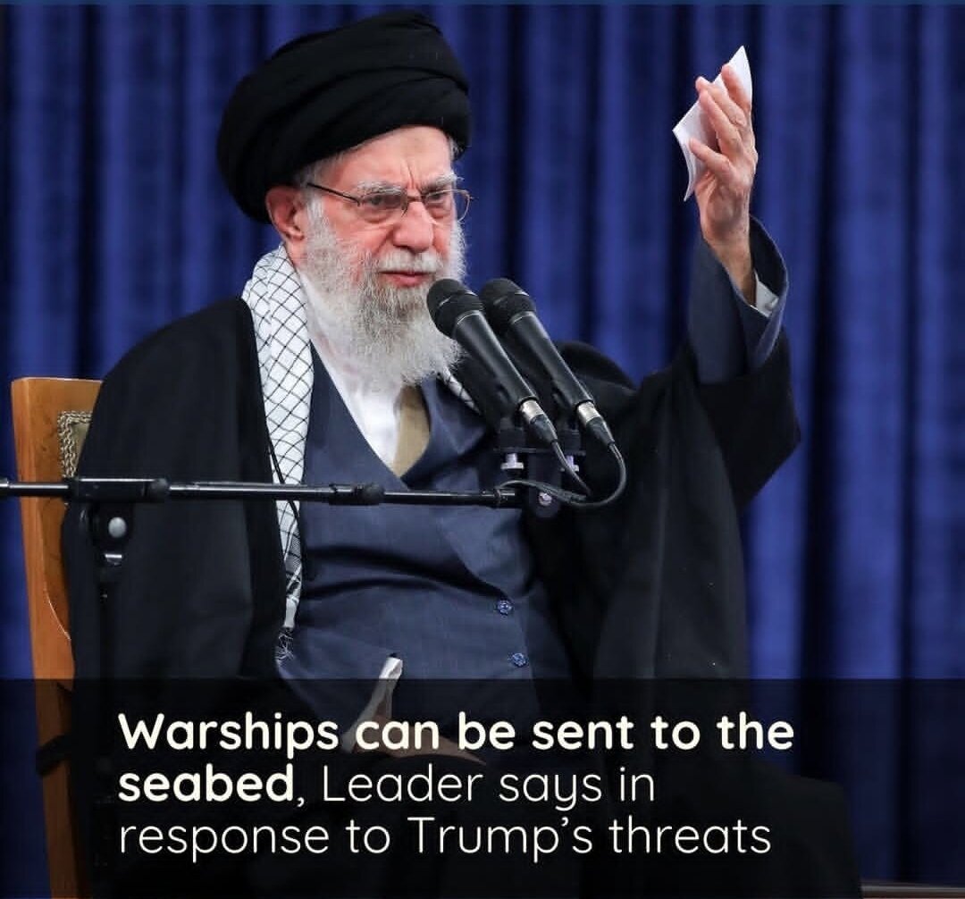 Matangazo Makubwa ya Onyo lililotolewa na Kiongozi wa Mapinduzi kwa Trump katika Vyombo vya Habari vya Kiarabu