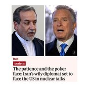 Mchezo wa Subira na Mizania; The Guardian yaangazia mtindo wa mazungumzo wa Abbas Araghchi kuelekea mazungumzo ya nyuklia