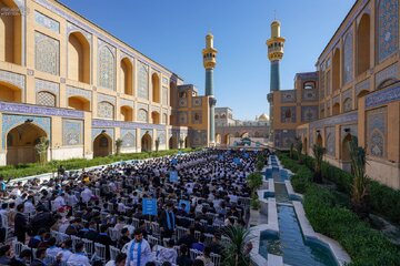 تصاویر | برگزاری جشن تکلیف ۲۷۰۰ نوجوان در جوار حرم امیرالمؤمنین(ع)