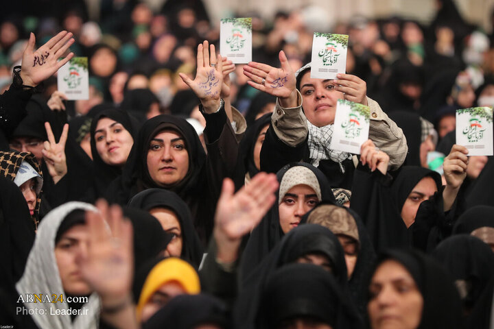 Informe fotográfico | Encuentro de miles de personas de Azerbaiyán Oriental con el Líder Supremo de la Revolución Islámica de Irán, el ayatolá Sayyid Ali Jamenei