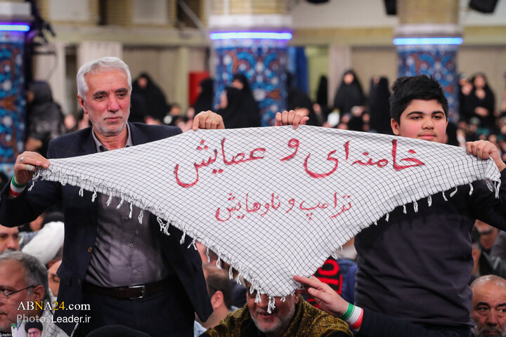 Photos: Meeting with thousands of people on eve of anniversary of uprising of Tabriz's people