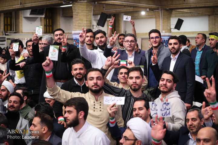 Photos: Meeting with thousands of people on eve of anniversary of uprising of Tabriz's people