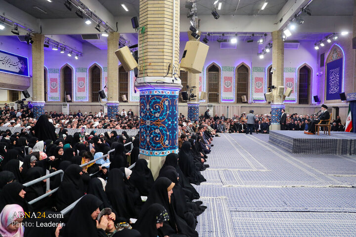 Photos: Meeting with thousands of people on eve of anniversary of uprising of Tabriz's people