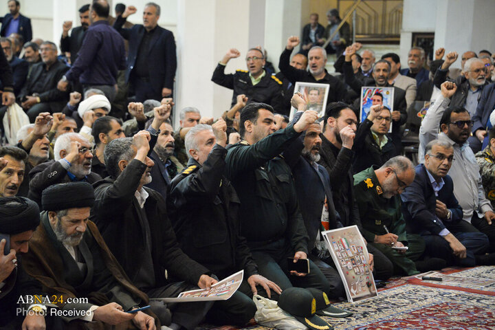 Photos: Commemoration of 40th Day of National Resistance Martyrs Held at Shah‑Cheragh Holy Shrine