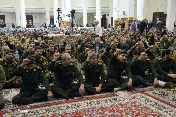 Photos: Commemoration of 40th Day of National Resistance Martyrs Held at Shah‑Cheragh Holy Shrine