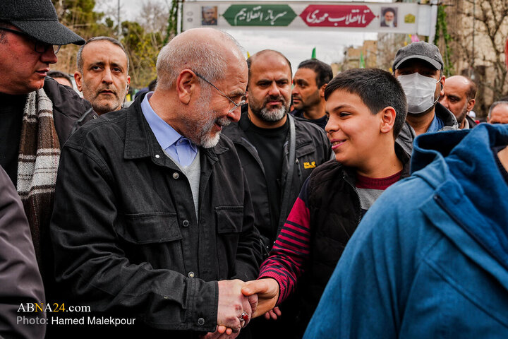 အစ္စလာမ်မစ်တော်လှန်ရေး အောင်ပွဲ ၄၇ နှစ်မြောက် အထိမ်းအမှတ် ချီတက်ပွဲ  တွင် အစ္စလာမ့် လွှတ်တော် ဥက္ကဋ္ဌ  တက်ရောက် ။ ။ Photos