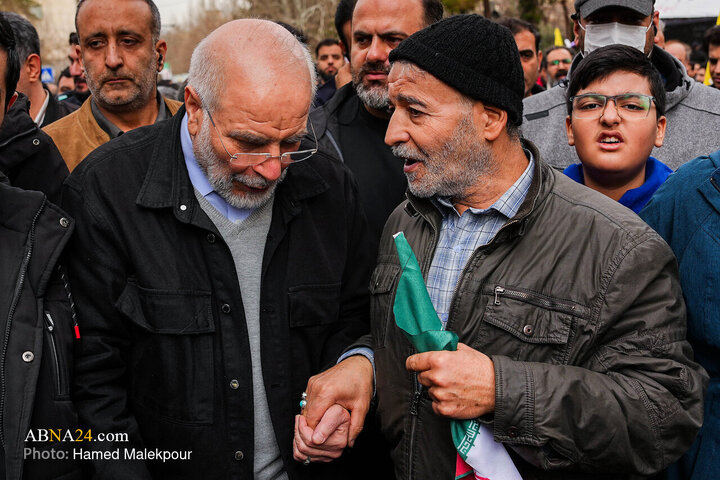 အစ္စလာမ်မစ်တော်လှန်ရေး အောင်ပွဲ ၄၇ နှစ်မြောက် အထိမ်းအမှတ် ချီတက်ပွဲ  တွင် အစ္စလာမ့် လွှတ်တော် ဥက္ကဋ္ဌ  တက်ရောက် ။ ။ Photos