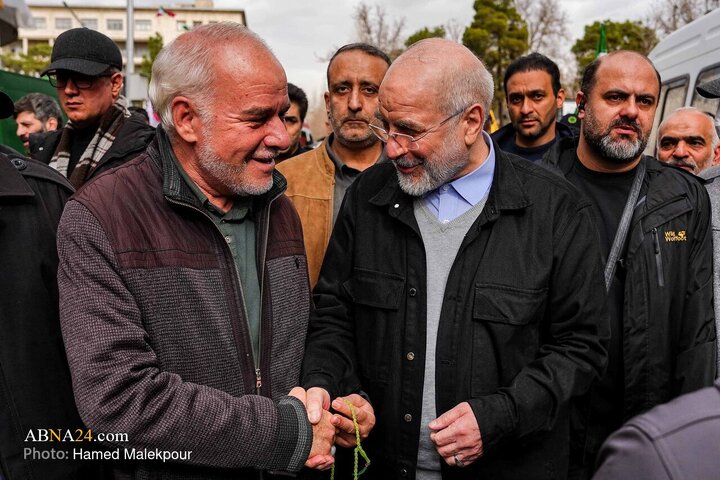 အစ္စလာမ်မစ်တော်လှန်ရေး အောင်ပွဲ ၄၇ နှစ်မြောက် အထိမ်းအမှတ် ချီတက်ပွဲ  တွင် အစ္စလာမ့် လွှတ်တော် ဥက္ကဋ္ဌ  တက်ရောက် ။ ။ Photos