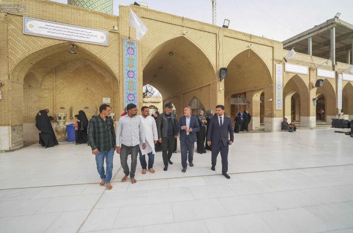 تقرير مصور/ وفد هندي فائز بمسابقة قرآنية يزور العتبات المقدسة في العراق