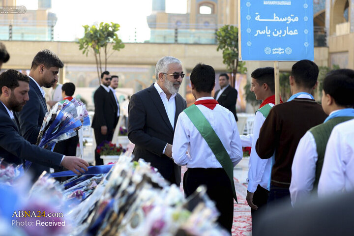 جشن تکلیف ۲۷۰۰ نوجوان در جوار حرم امیرالمؤمنین(ع)