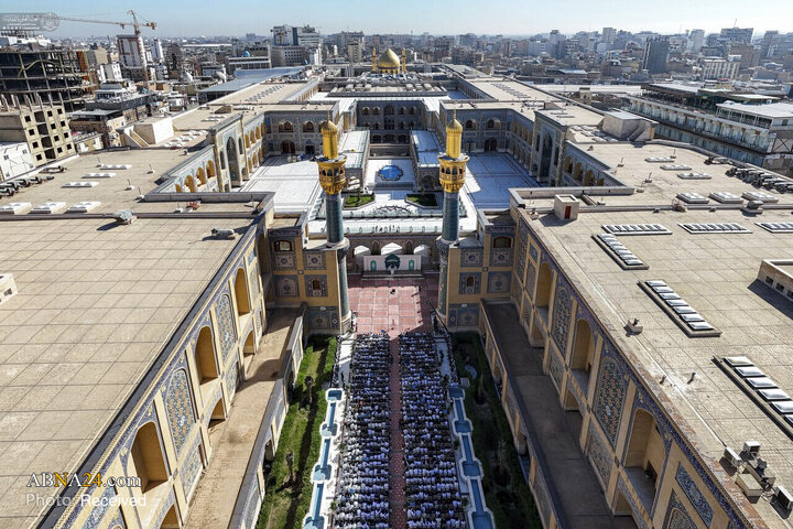 جشن تکلیف ۲۷۰۰ نوجوان در جوار حرم امیرالمؤمنین(ع)