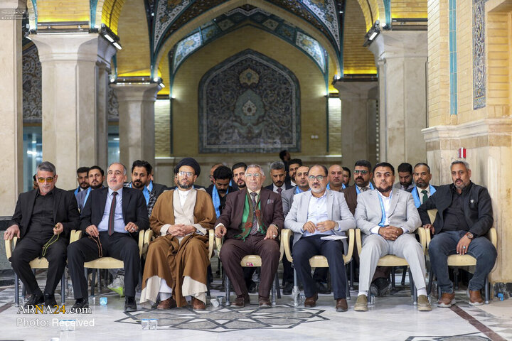 جشن تکلیف ۲۷۰۰ نوجوان در جوار حرم امیرالمؤمنین(ع)