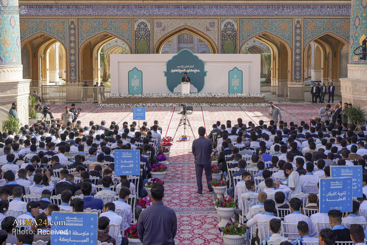جشن تکلیف ۲۷۰۰ نوجوان در جوار حرم امیرالمؤمنین(ع)