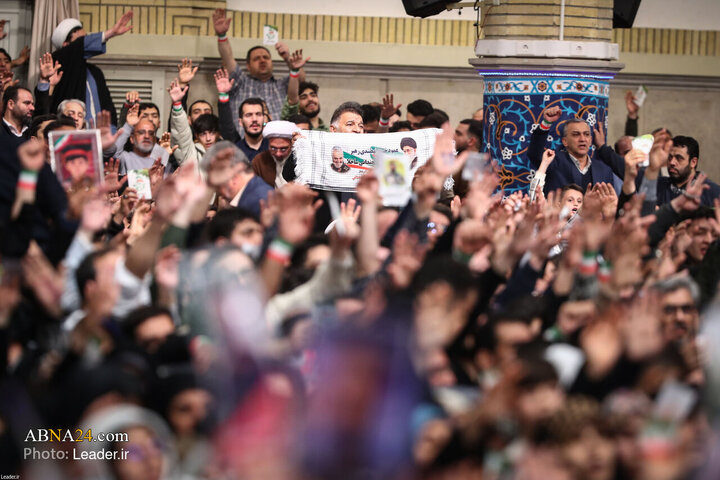 Foto / Doğu Azerbaycan Halkının İslam Devrimi Lideri ile Görüşmesinden Kareler