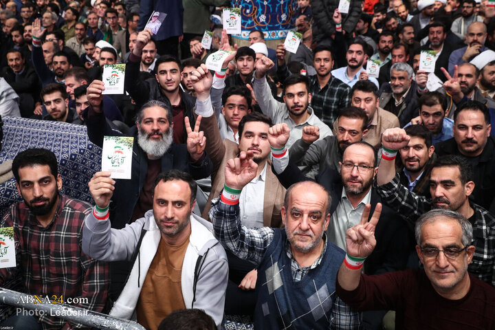 Foto / Doğu Azerbaycan Halkının İslam Devrimi Lideri ile Görüşmesinden Kareler