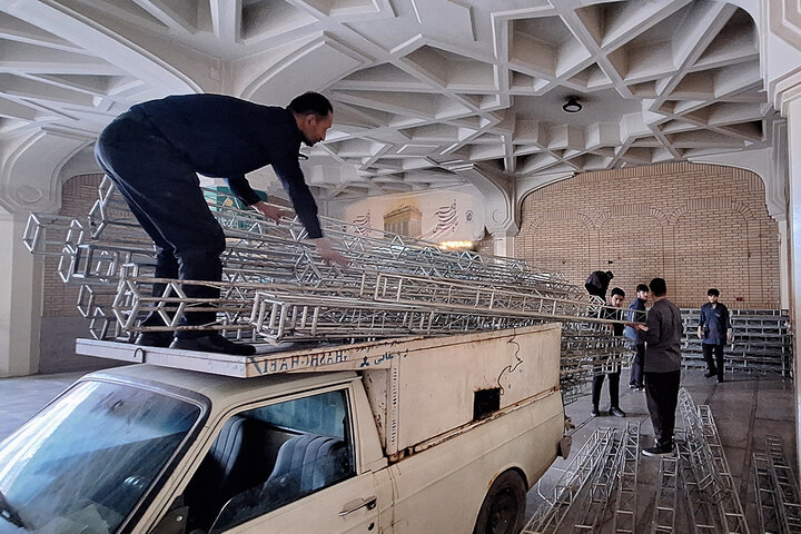 حرم بانوی کرامت آماده میزبانی از مهمانان ماه خدا شد