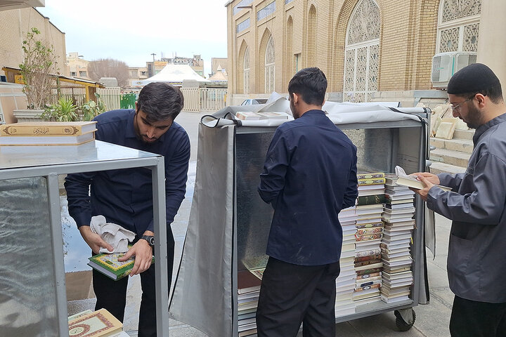 حرم بانوی کرامت آماده میزبانی از مهمانان ماه خدا شد