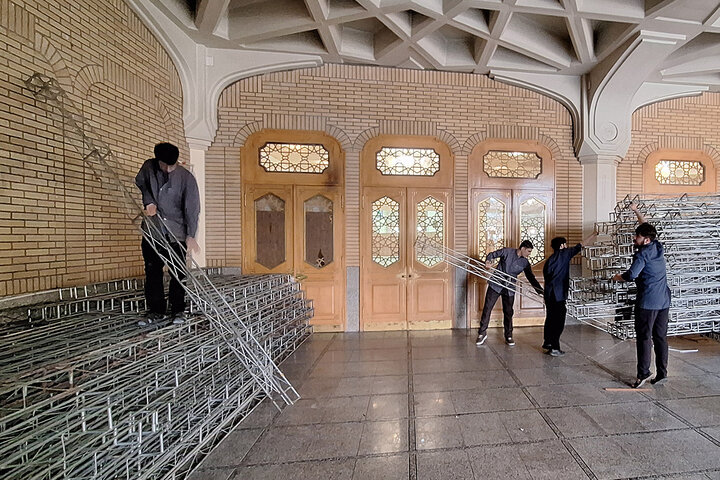 حرم بانوی کرامت آماده میزبانی از مهمانان ماه خدا شد